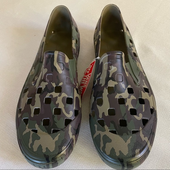 Vans Trek Slip-On CAMO US Men's 12 Waterproof - Picture 3 of 8